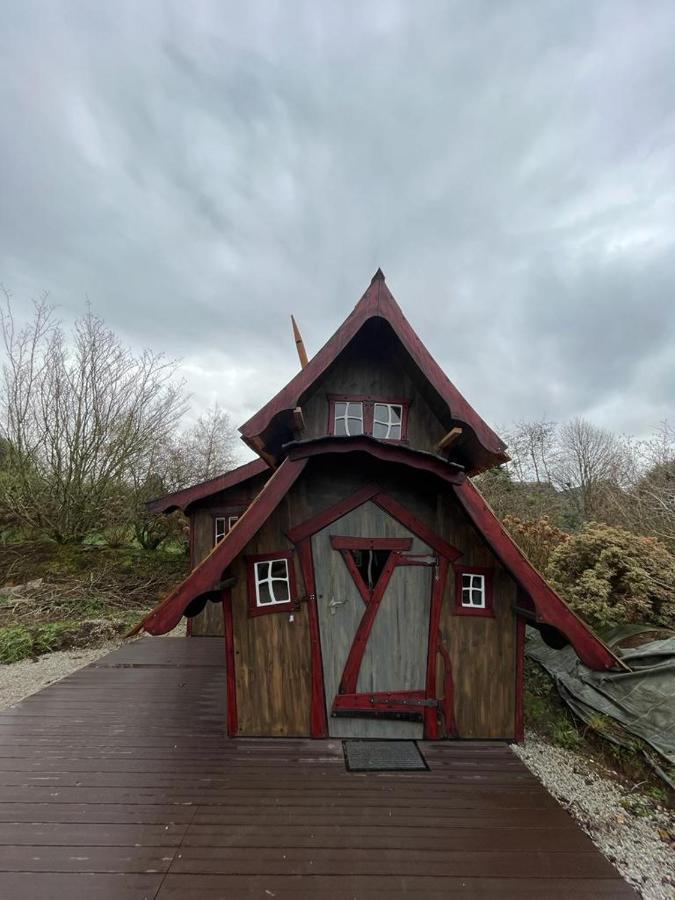 Au Coin Du Bois 호텔 Langolen 외부 사진
